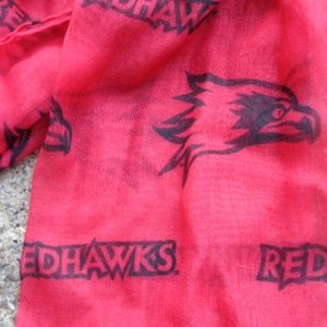 Miami Red hawks infinity scarf NWT